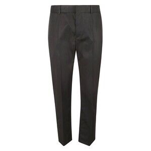 Off-White Tailored Black Trousers With Smooth Finish - NWT